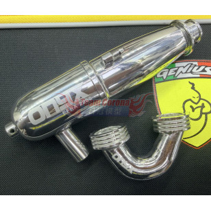 GENIUS ONYX EFRA 2200 .21 GT Exhaust pipe set 